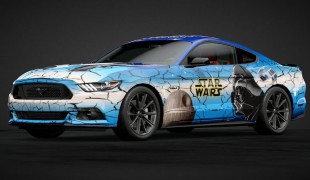 Ford Mustang GT S550 в оклейке Star Wars