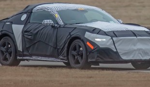 Шпионские снимки Ford Mustang S650 2024 года