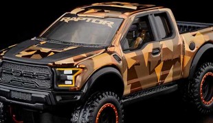 Уникальная модель Hot Wheels Ford F-150 Raptor