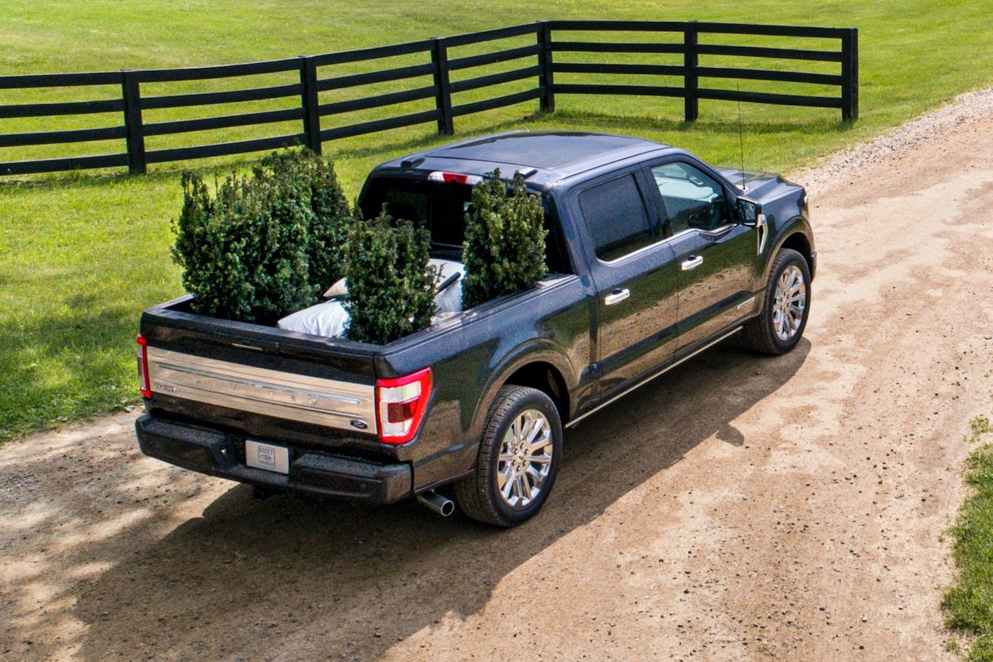 Ford F-150 2021 года с гибридной трансмиссией PowerBoost фото 3 - превью