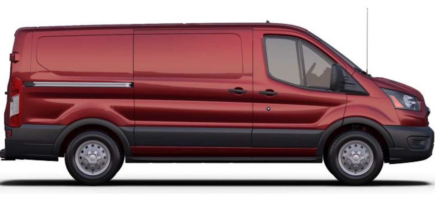 Ford Transit 2020 года в новом красном цвете Kapoor фото 1 - превью
