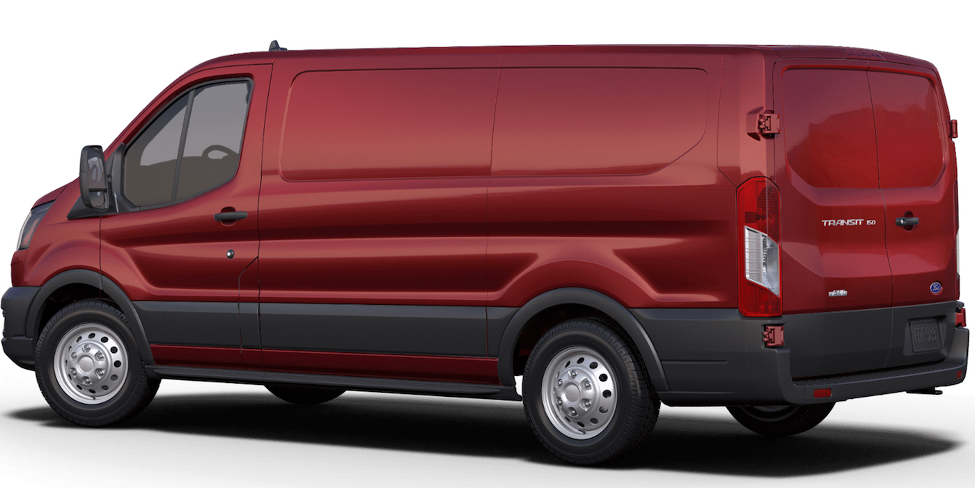 Ford Transit 2020 года в новом красном цвете Kapoor фото 3 - превью