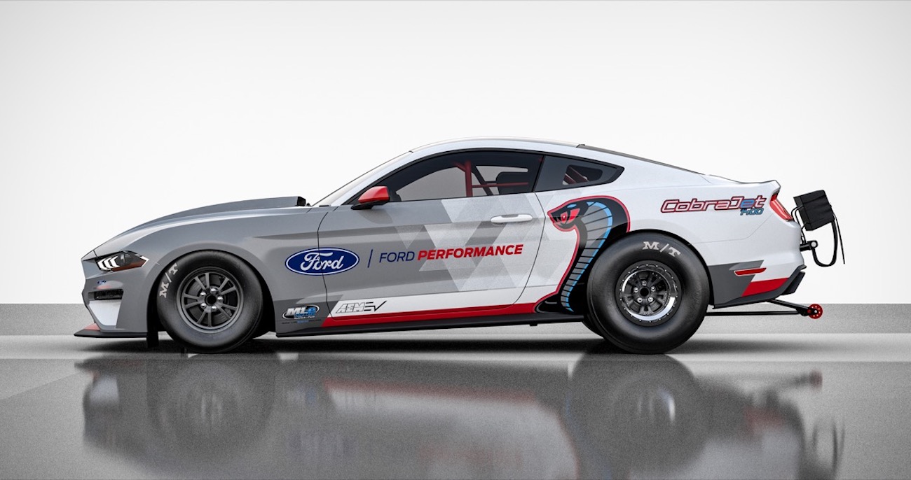 Электрический Mustang Cobra Jet на 1400 лошадиных сил фото 1 - превью