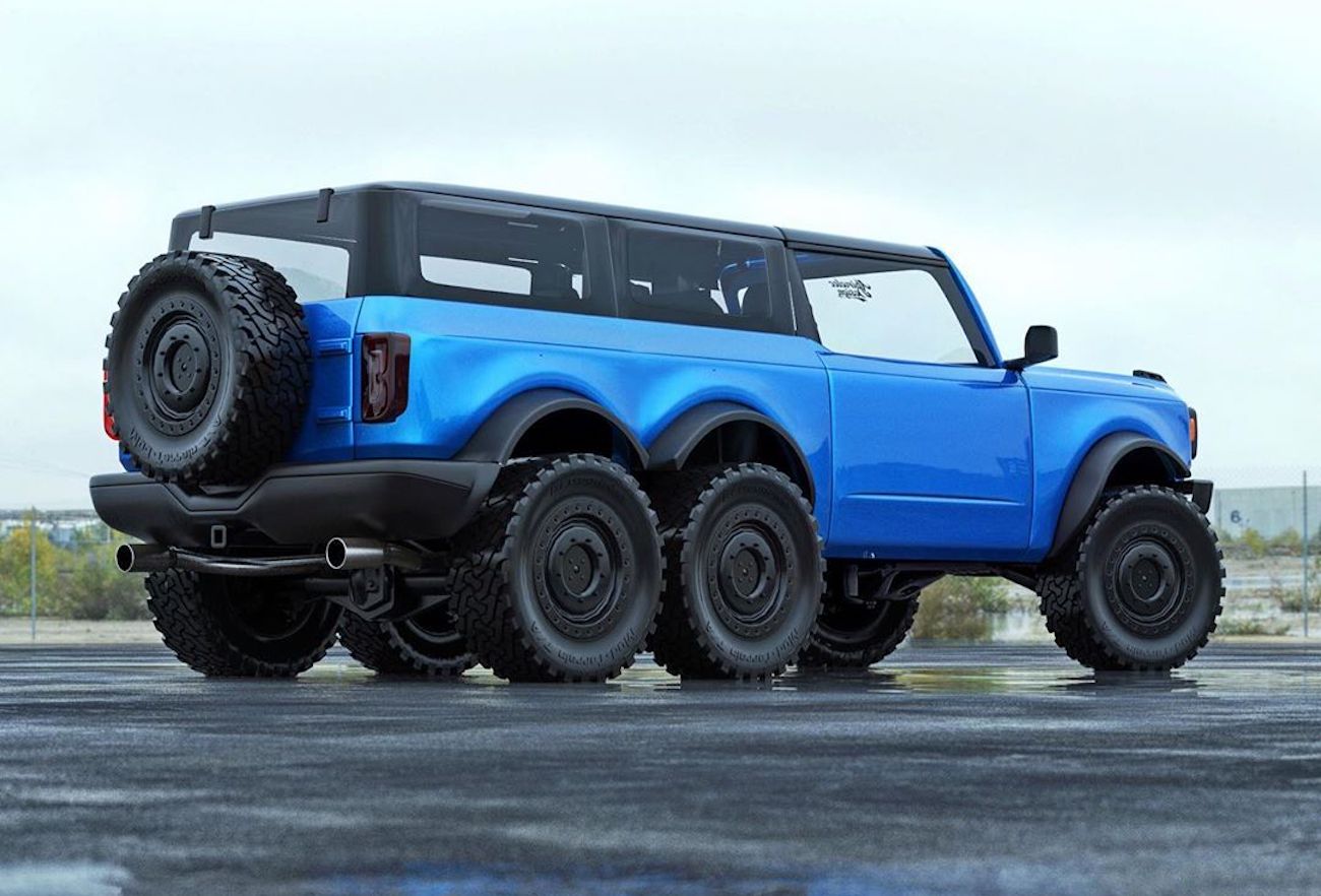 Дикий Ford Bronco 6 × 6 2021 года фото 1 - превью