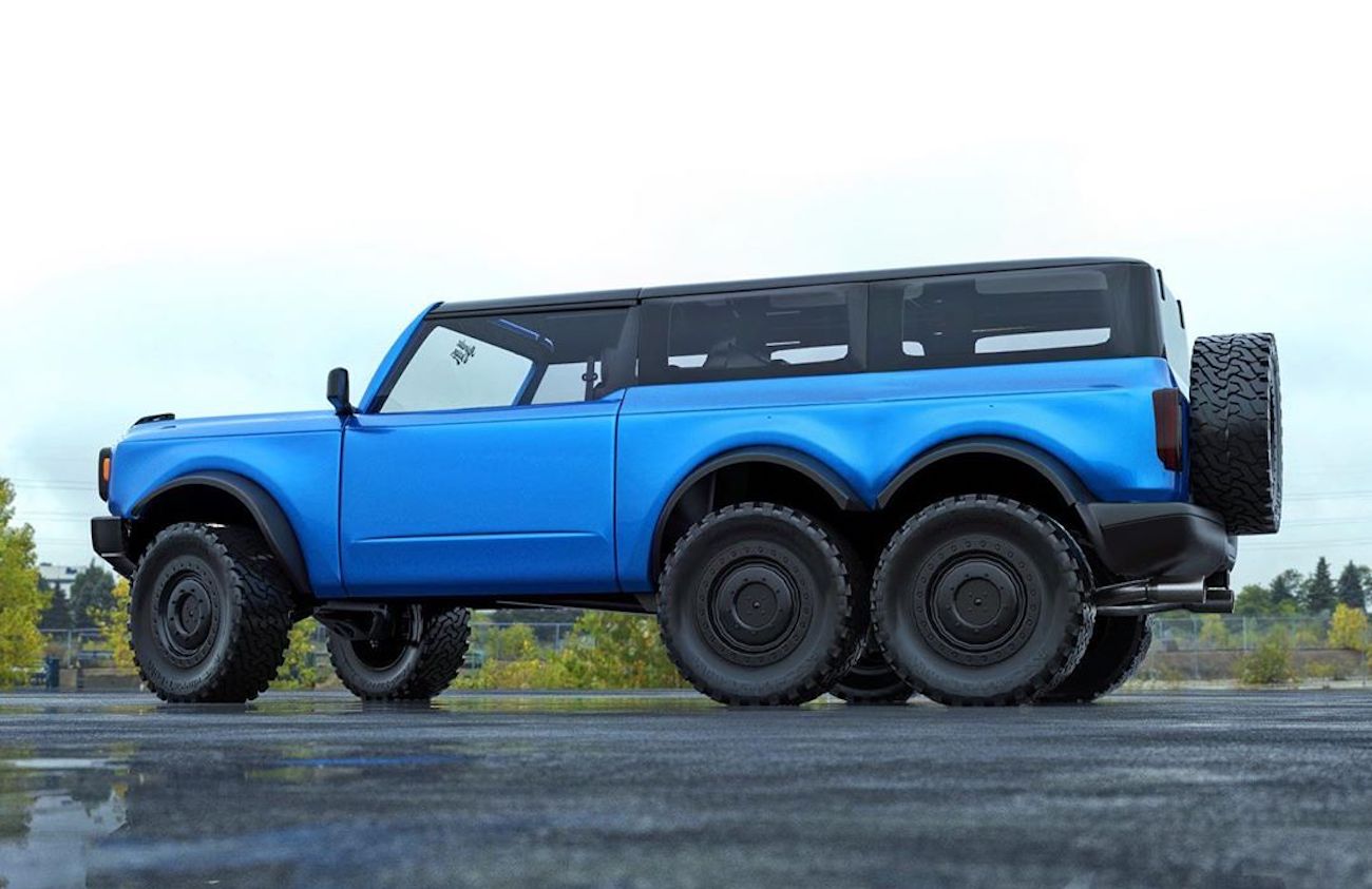 Дикий Ford Bronco 6 × 6 2021 года фото 2 - превью