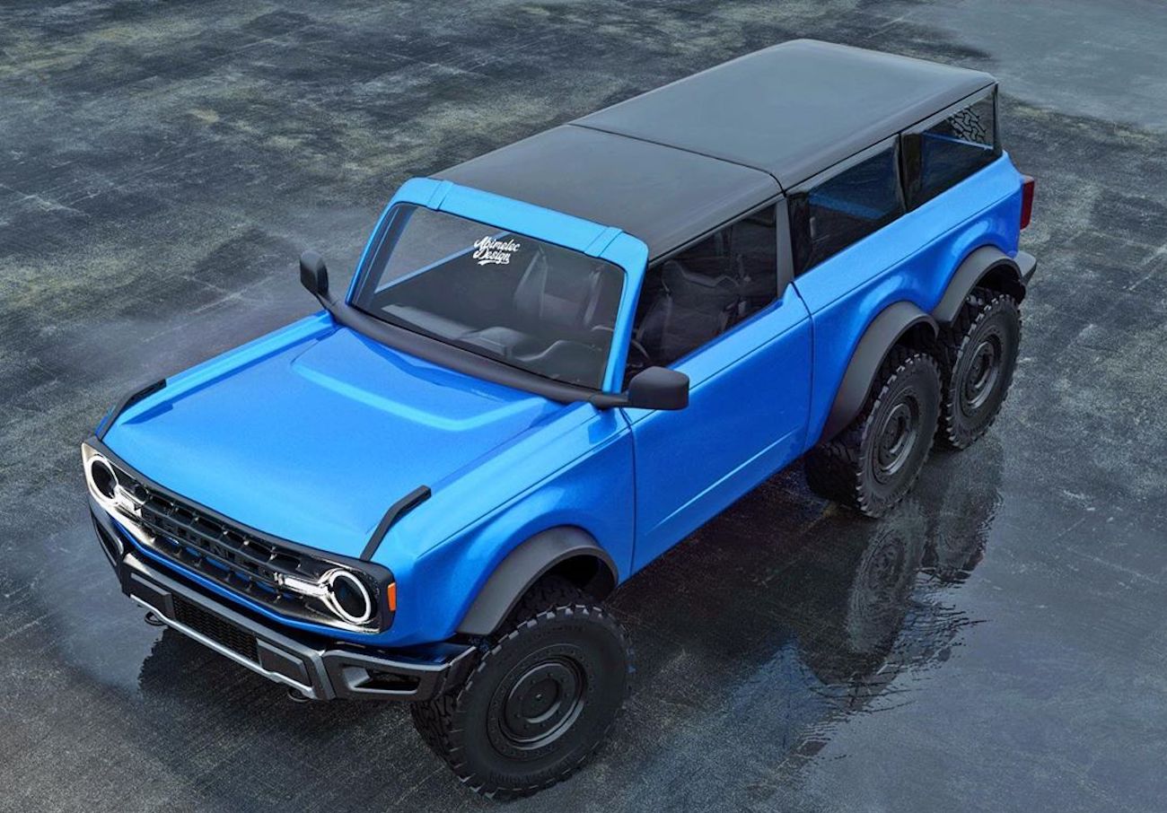 Дикий Ford Bronco 6 × 6 2021 года фото 3 - превью